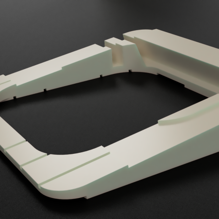 WALLTAB Ständer schwarz